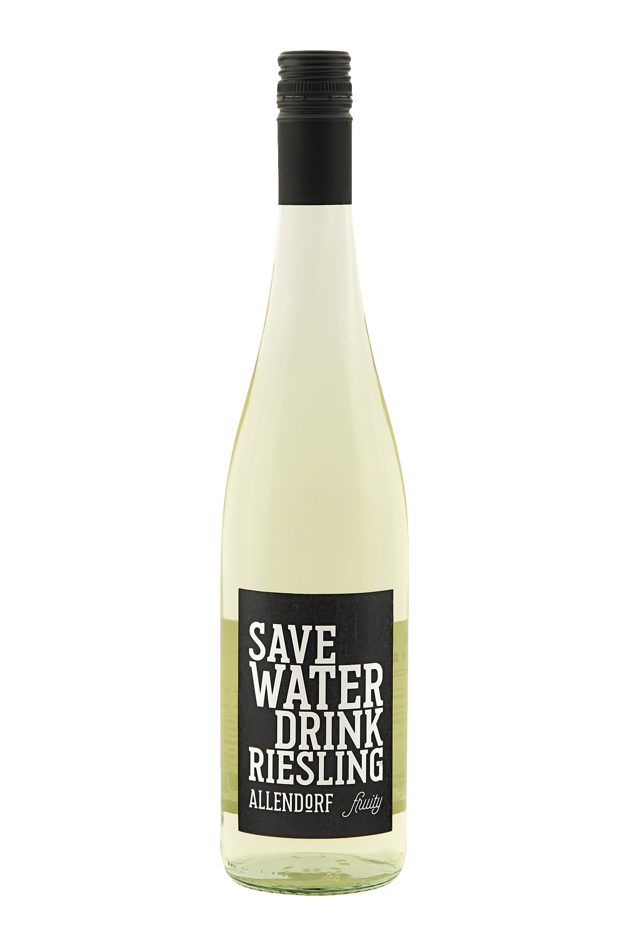SAVE WATER DRINK RIESLING - lieblich